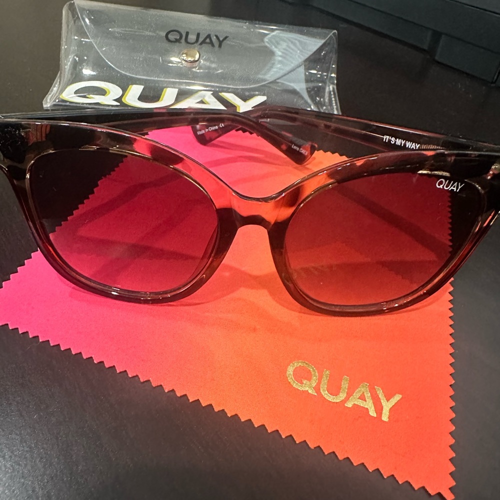 Quay Australian Sunglasses, Cat Eye